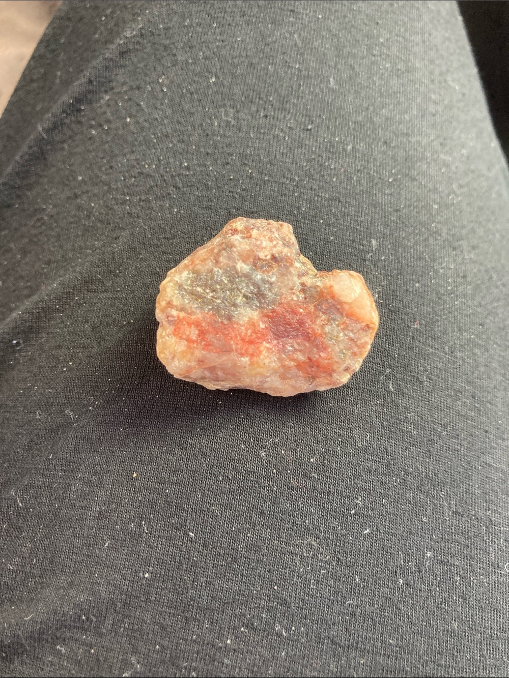 Patriotic, American flag rock found in nature 250 years America 🇺🇸
